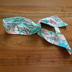 NWOT Lilly Pulitzer GWP Tie Wrap Headband